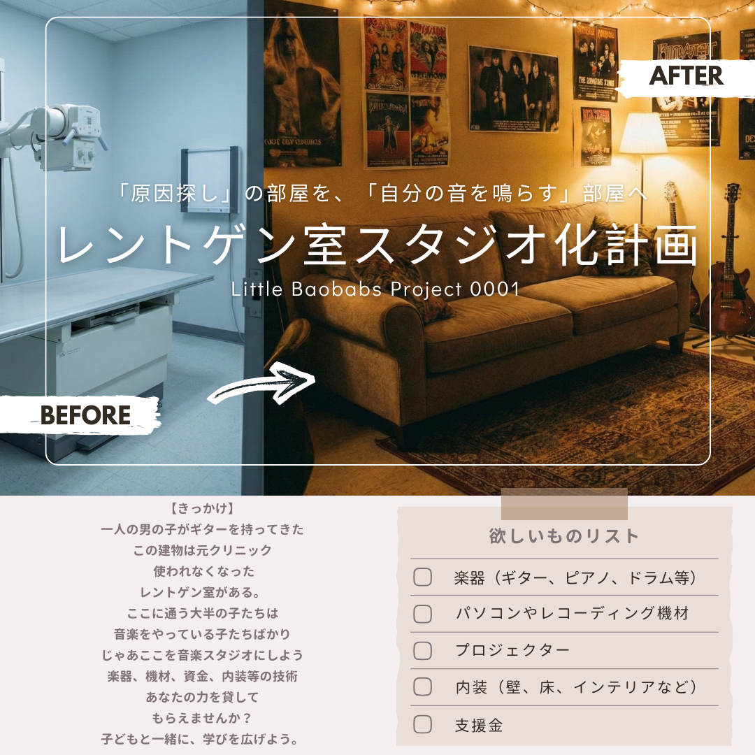 スタジオを創る